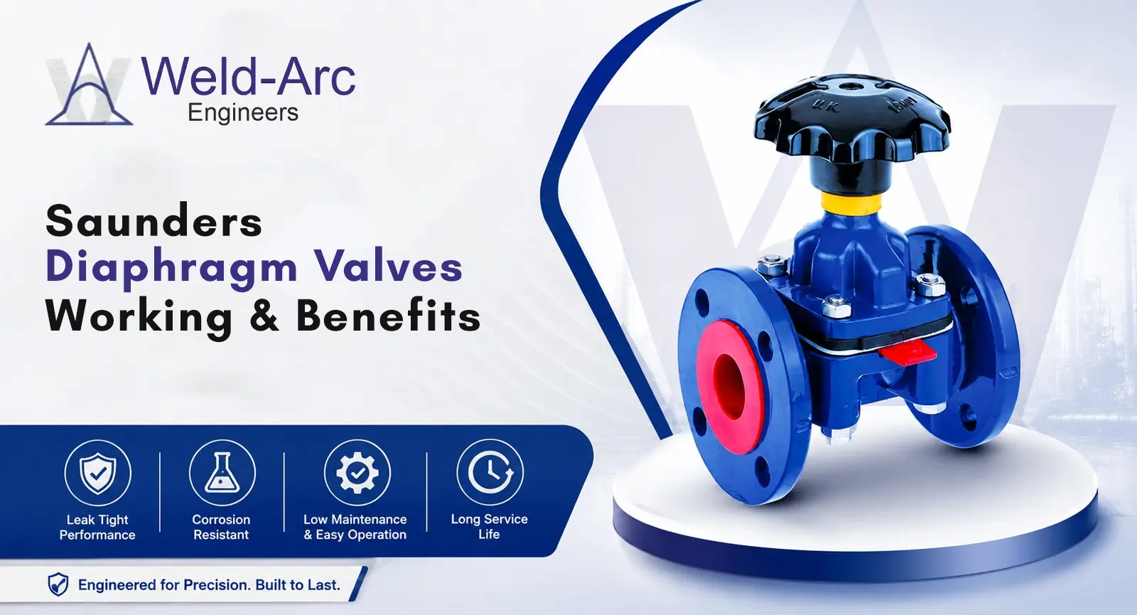 Saunders-Diaphragm-Valves -Working & Benefits